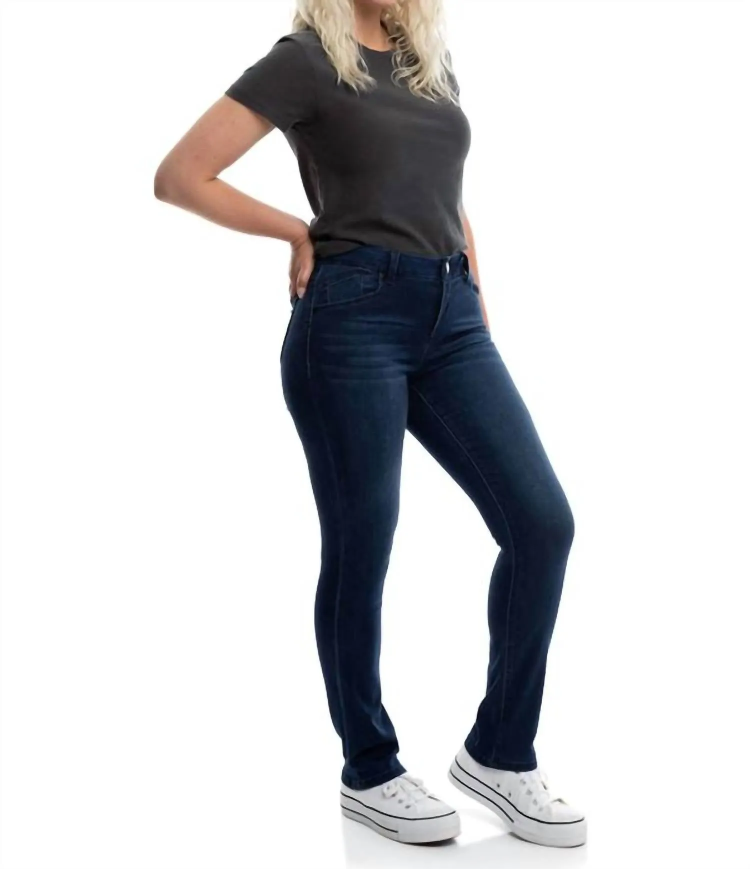 1822 Denim - Better Butter Mid Rise Slim Straight Jean