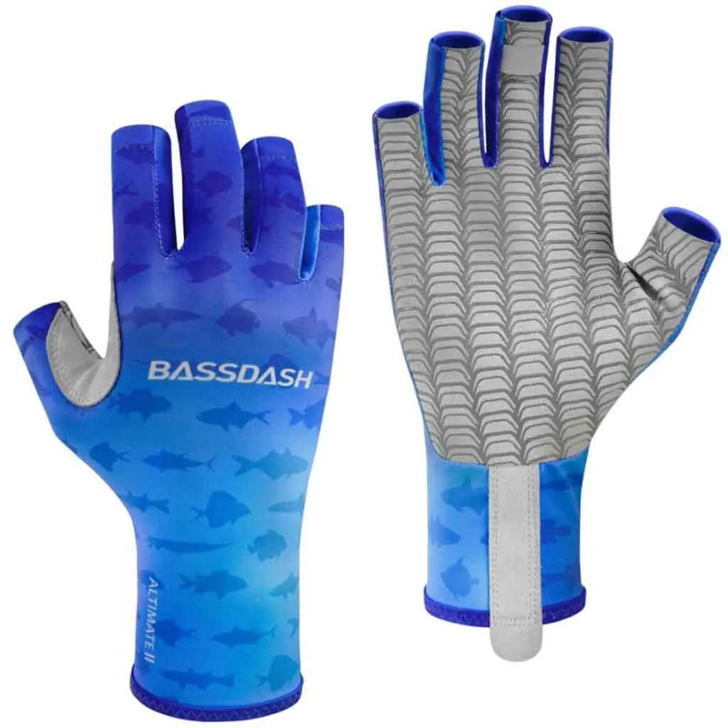 Altimate II UPF 50  Fingerless Fishing Gloves