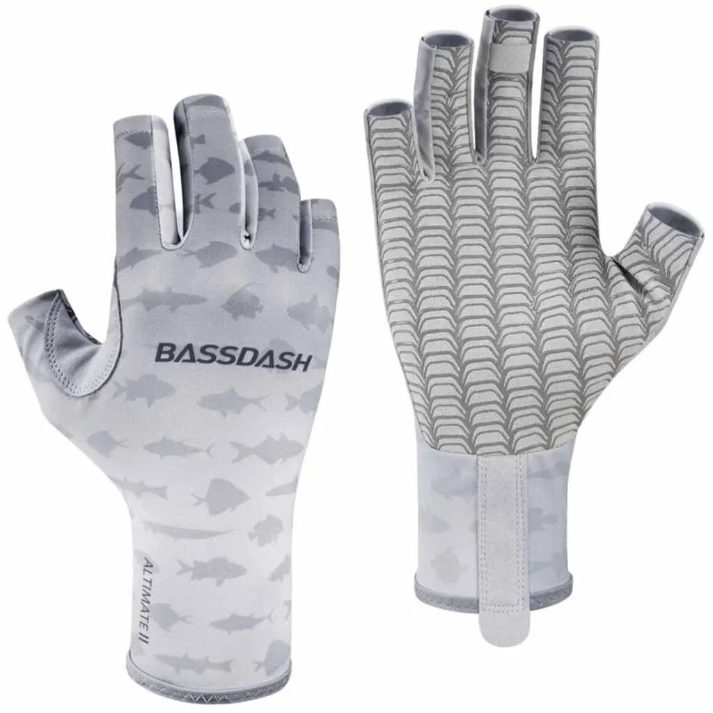 Altimate II UPF 50  Fingerless Fishing Gloves