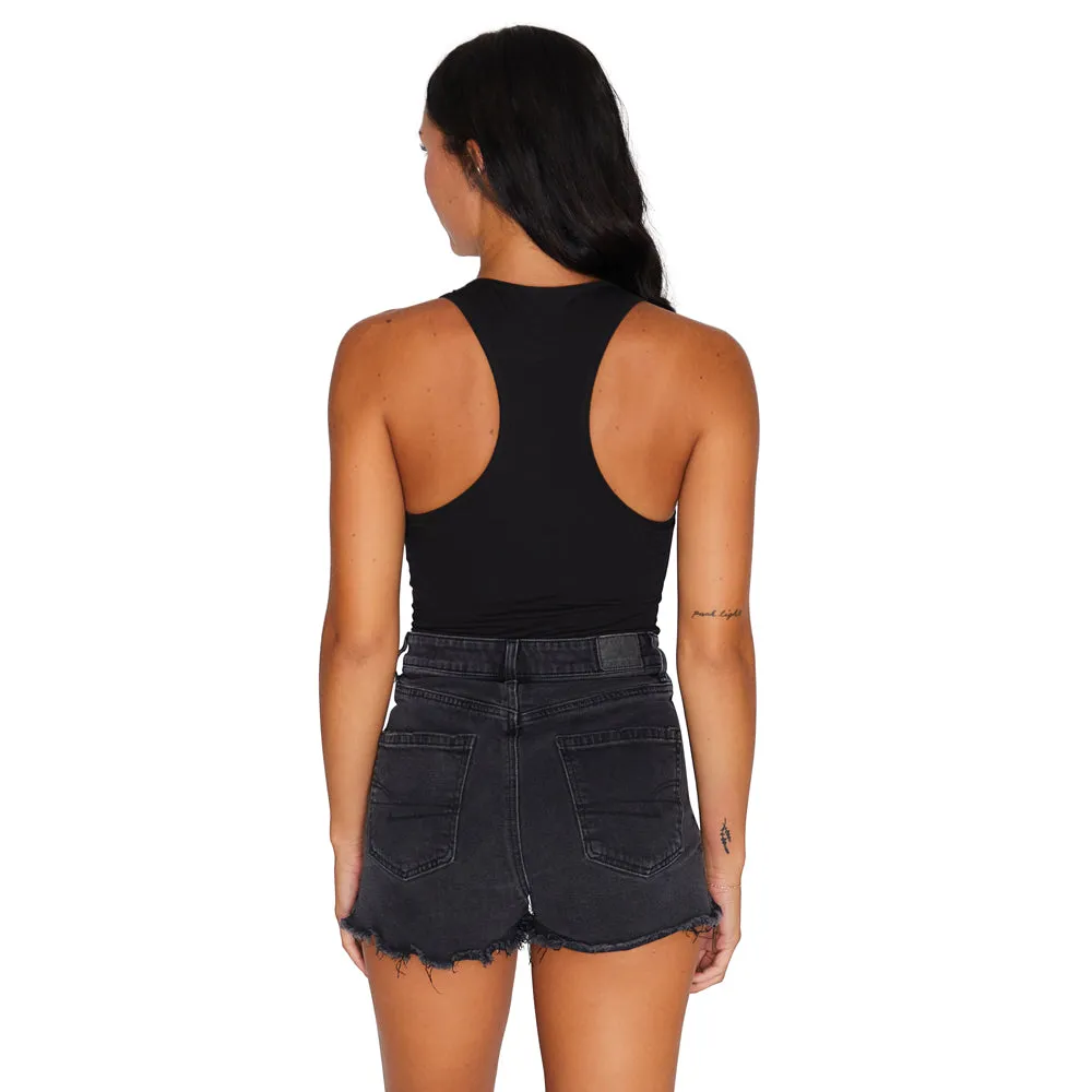 App State Black Bodysuit