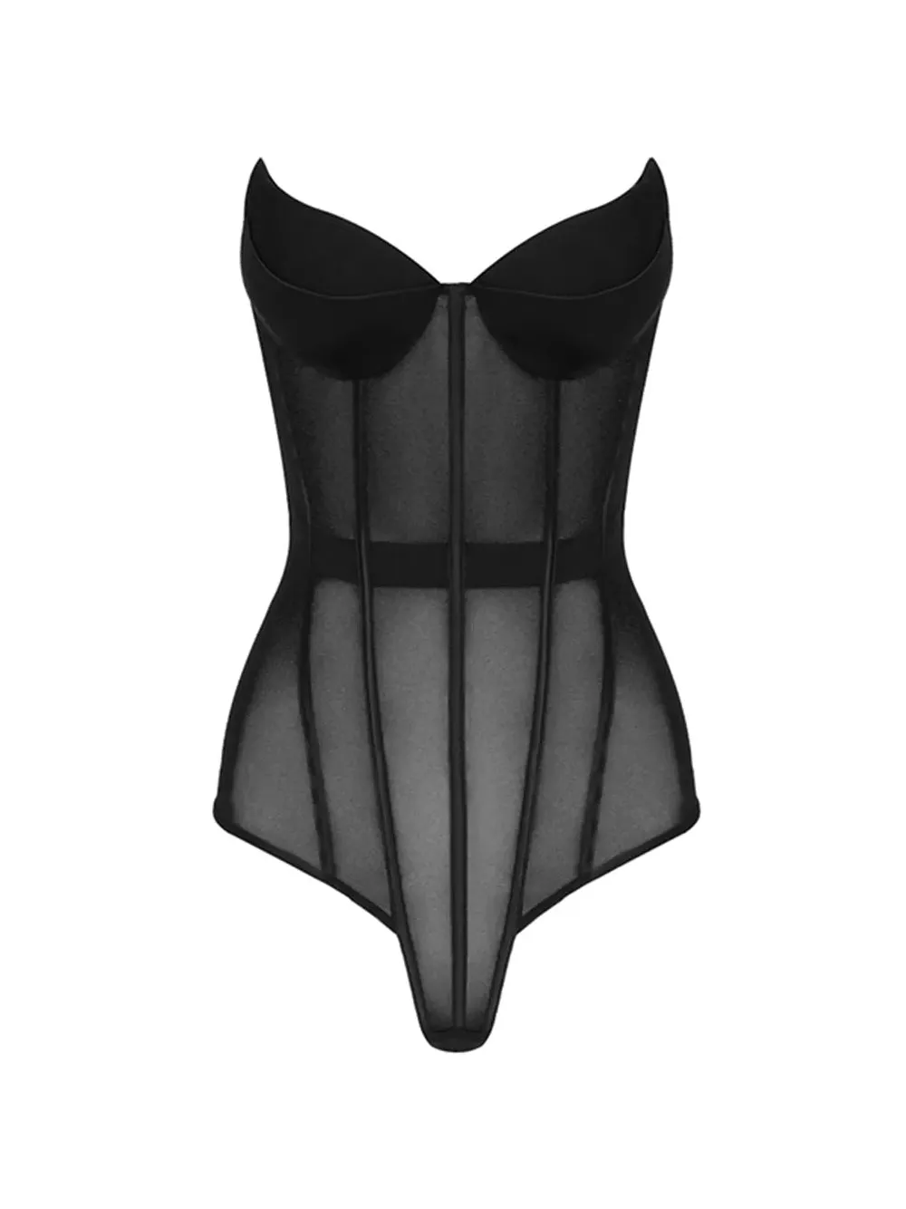 BAXTER Strapless Corset Bodysuit
