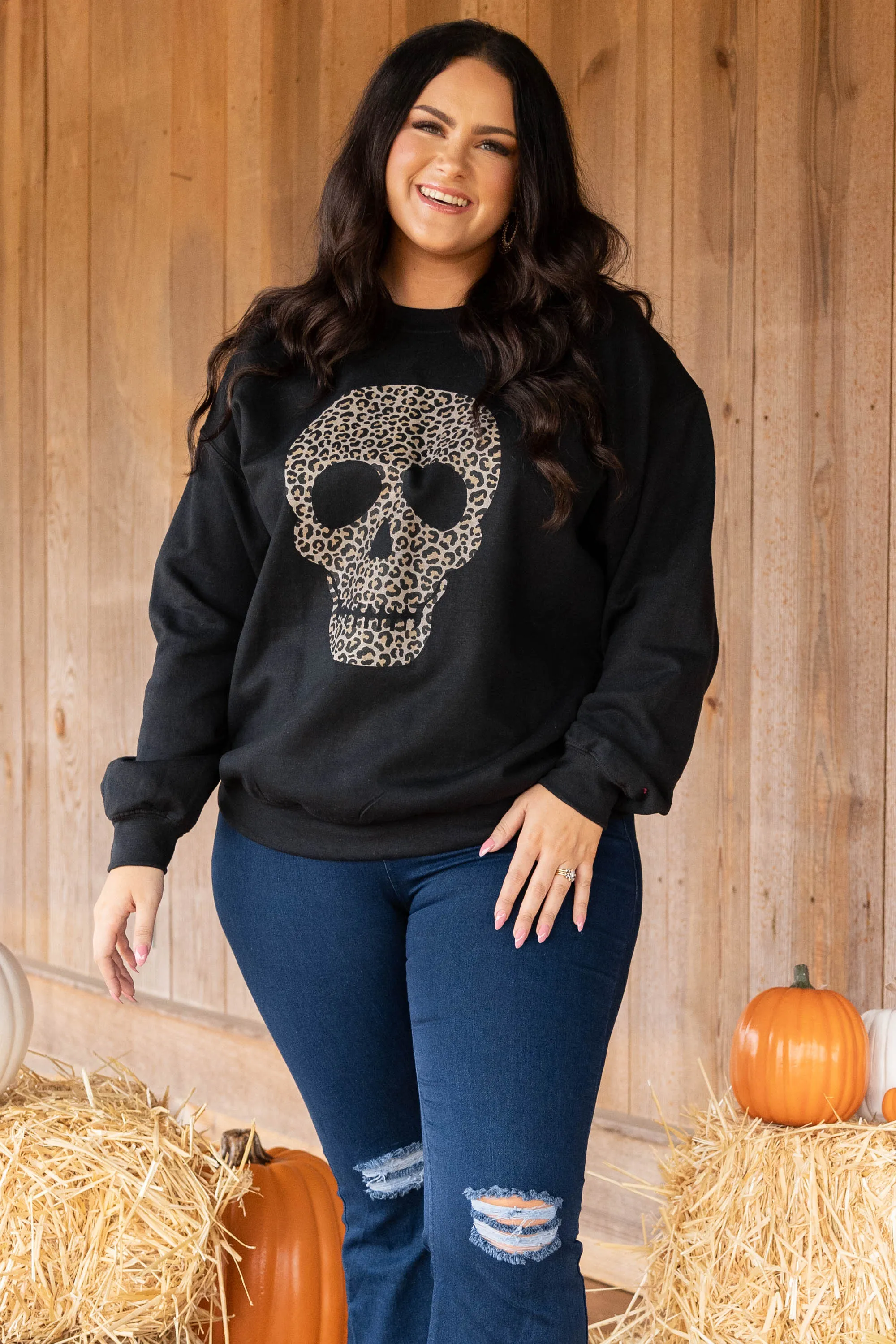 Bone To Be Wild Sweatshirt, Black