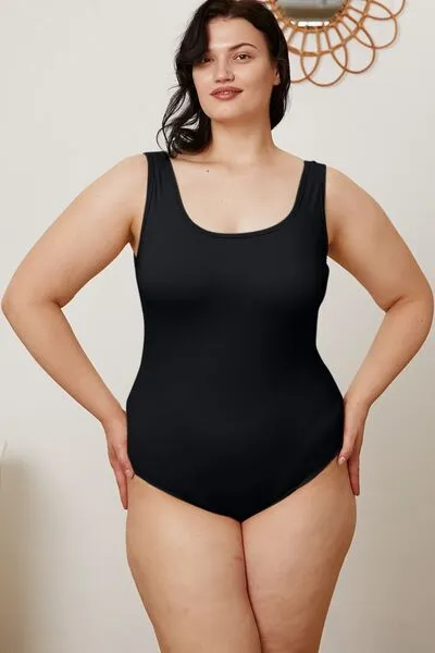 Explore More Collection - Basic Bae Full Size Square Neck Sleeveless Bodysuit