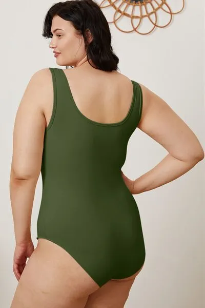 Explore More Collection - Basic Bae Full Size Square Neck Sleeveless Bodysuit