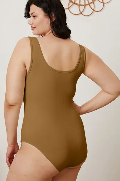 Explore More Collection - Basic Bae Full Size Square Neck Sleeveless Bodysuit