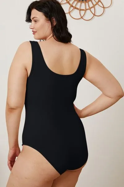 Explore More Collection - Basic Bae Full Size Square Neck Sleeveless Bodysuit