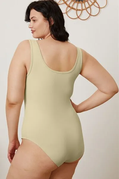 Explore More Collection - Basic Bae Full Size Square Neck Sleeveless Bodysuit