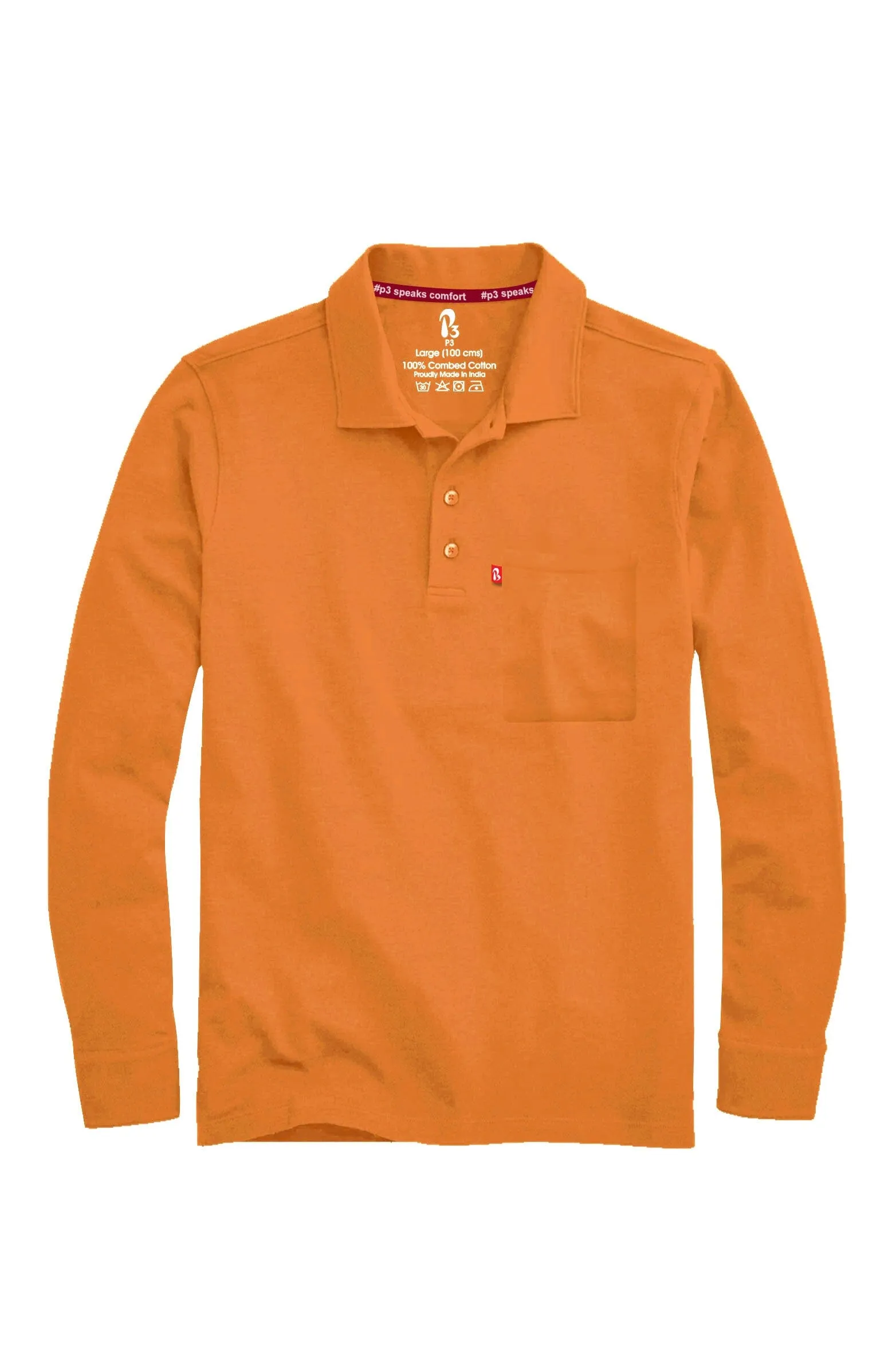 Feather Touch Cloud Cuffed Polo