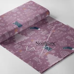 Hiver Mauve et Navy