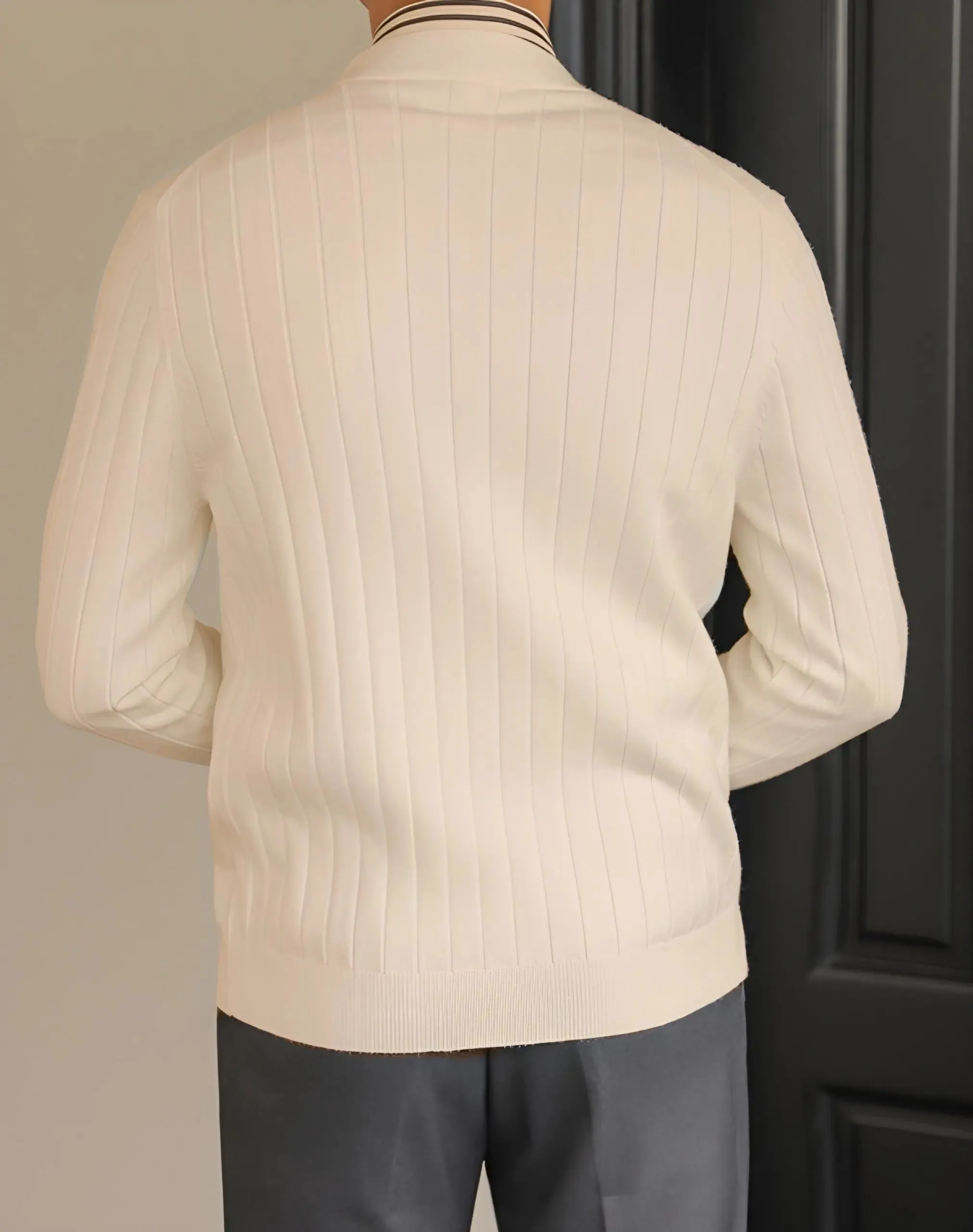 Knit Casual Cardigan - Cross & Crown