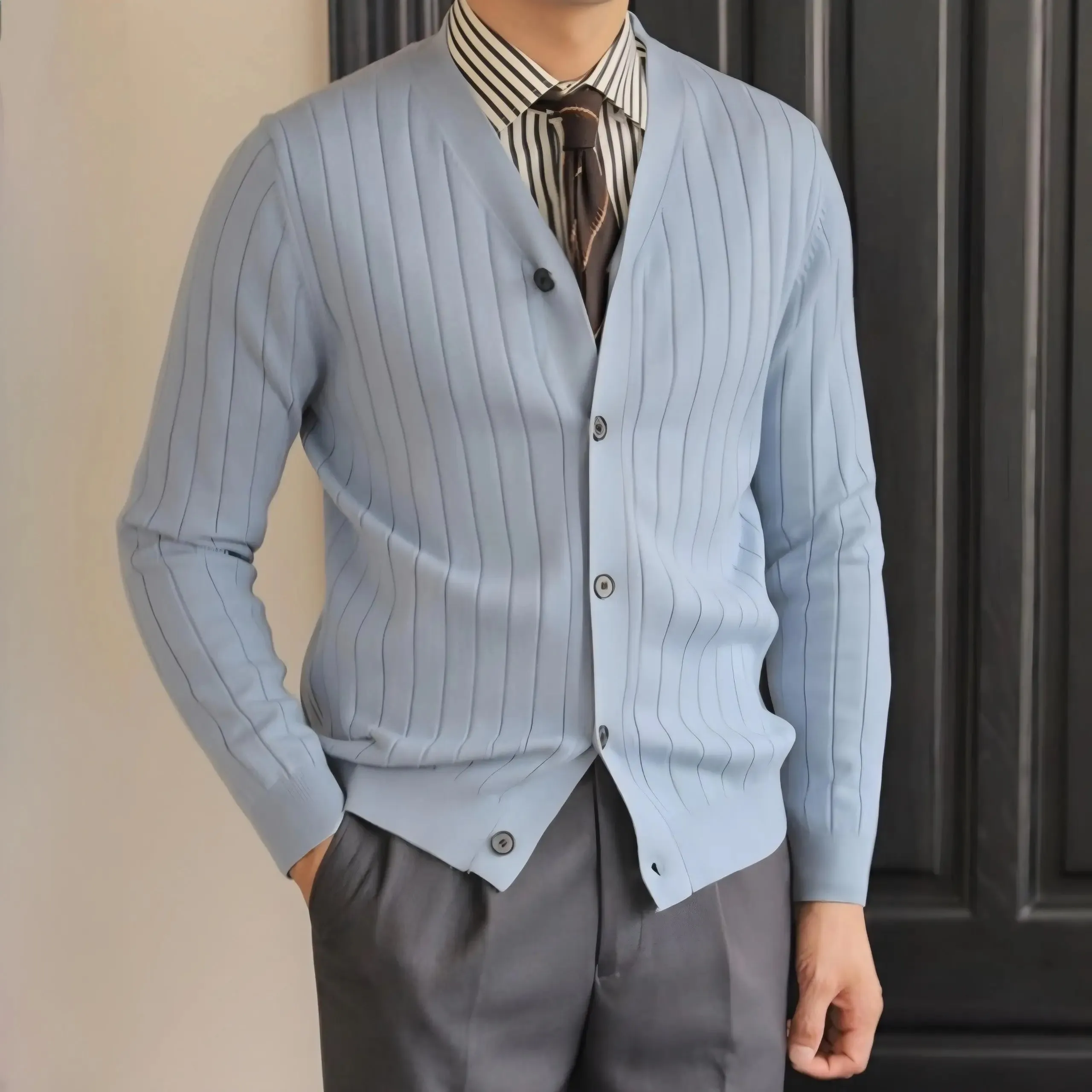 Knit Casual Cardigan - Cross & Crown
