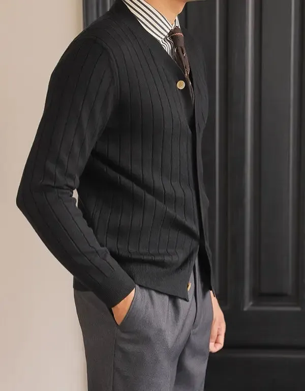 Knit Casual Cardigan - Cross & Crown