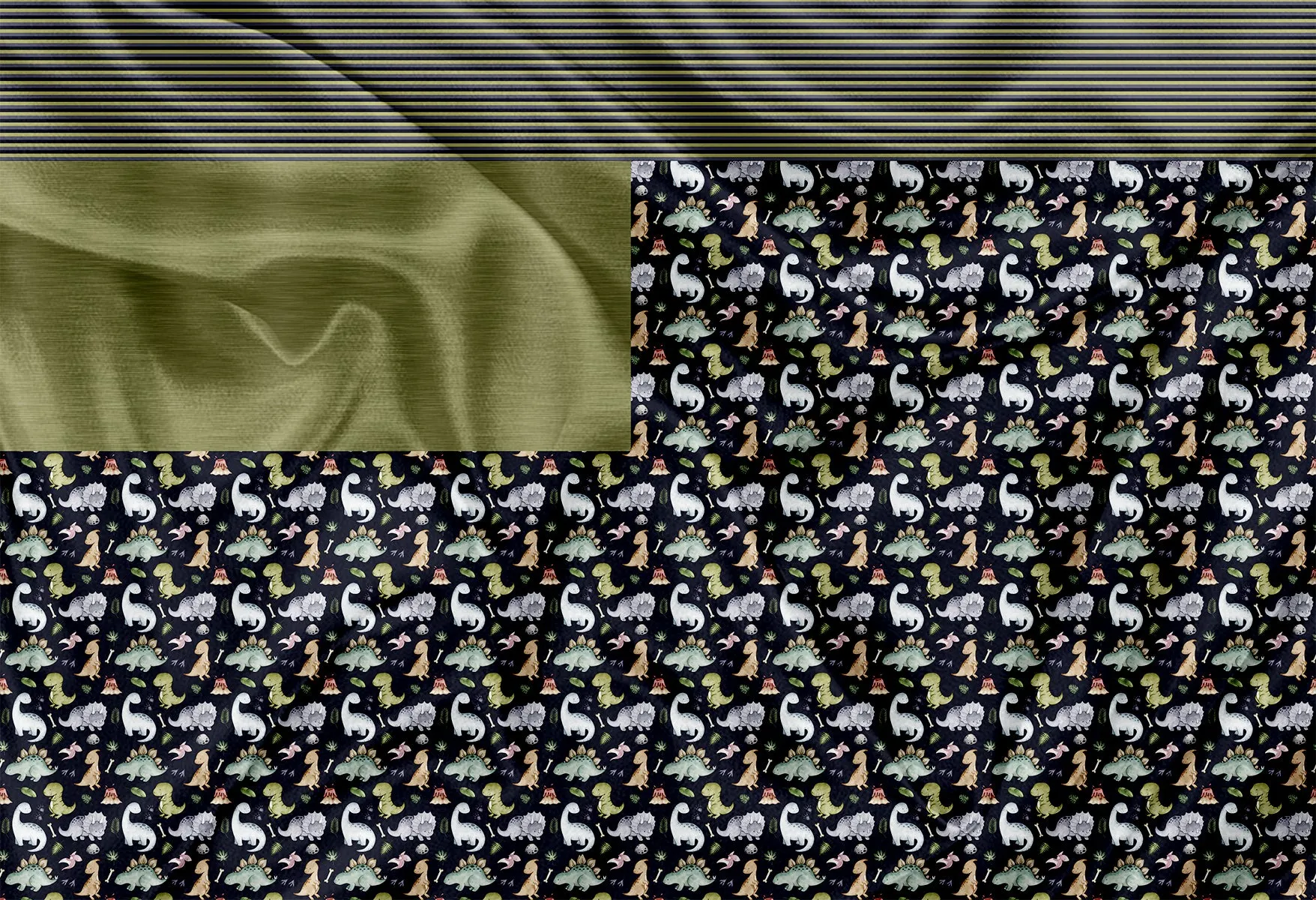 Panneau Multifonction pour Vêtements - Dino multi navy