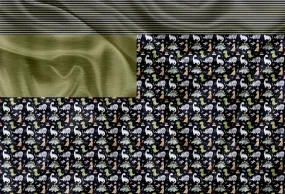 Panneau Multifonction pour Vêtements - Dino multi navy