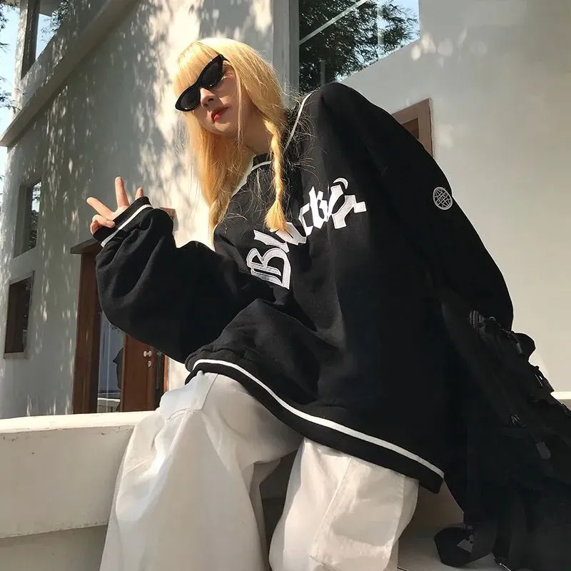 "Blackair" Sweatshirt With V-Neck