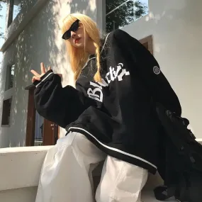 "Blackair" Sweatshirt With V-Neck