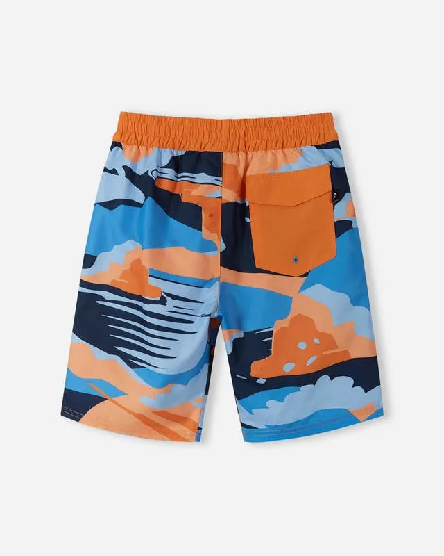 Reima UPF 50  Boys Swim Trunks - Papaija