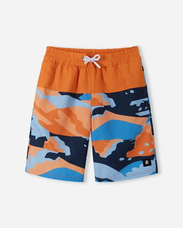 Reima UPF 50  Boys Swim Trunks - Papaija
