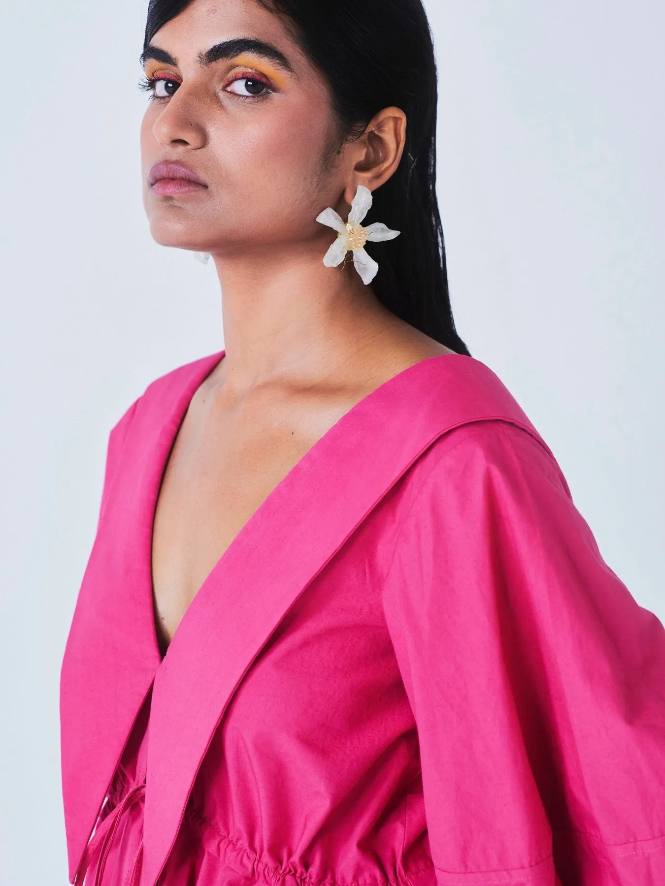 Sada Bahar Dress, Hot Pink