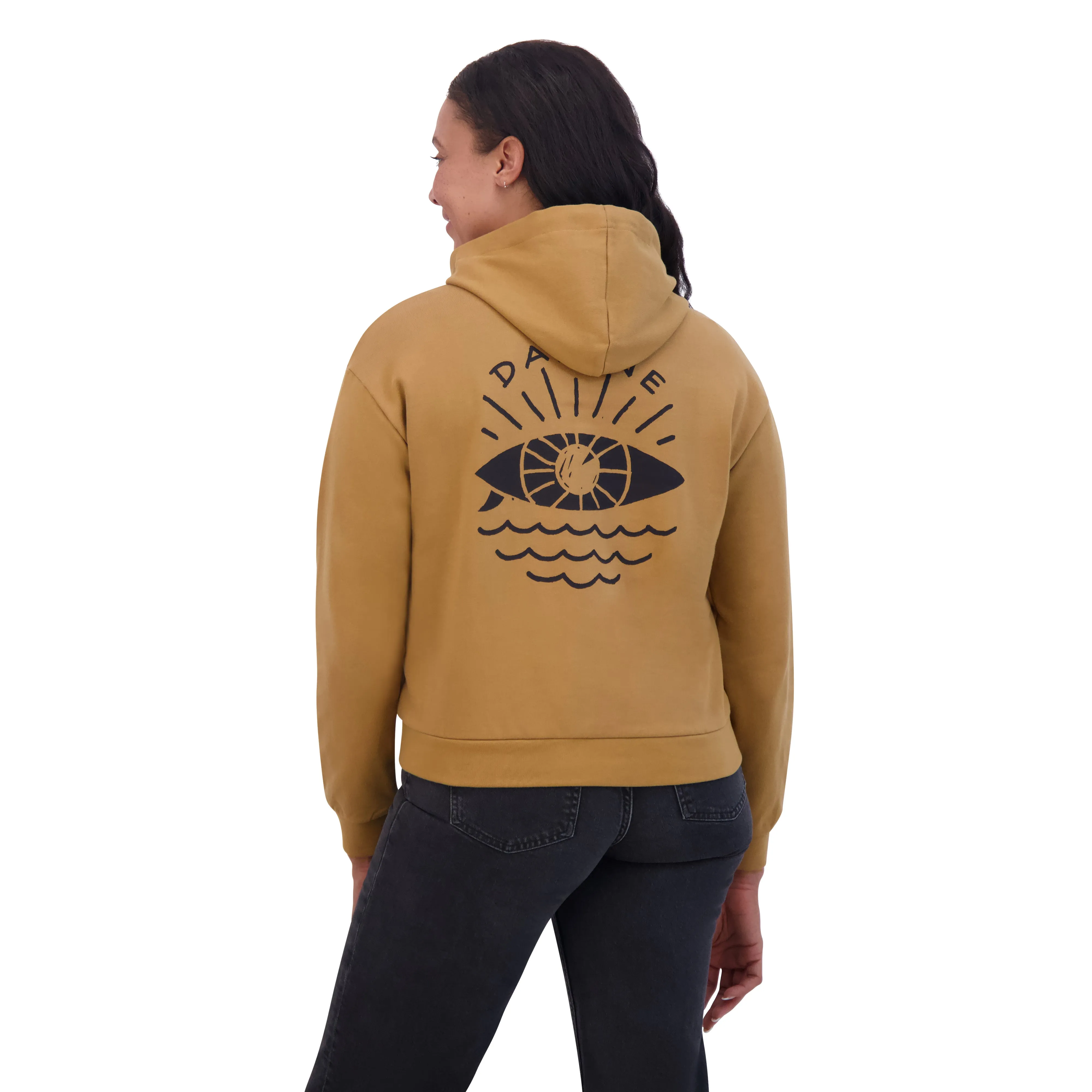 Shorter Hoodie Women's - Bistre