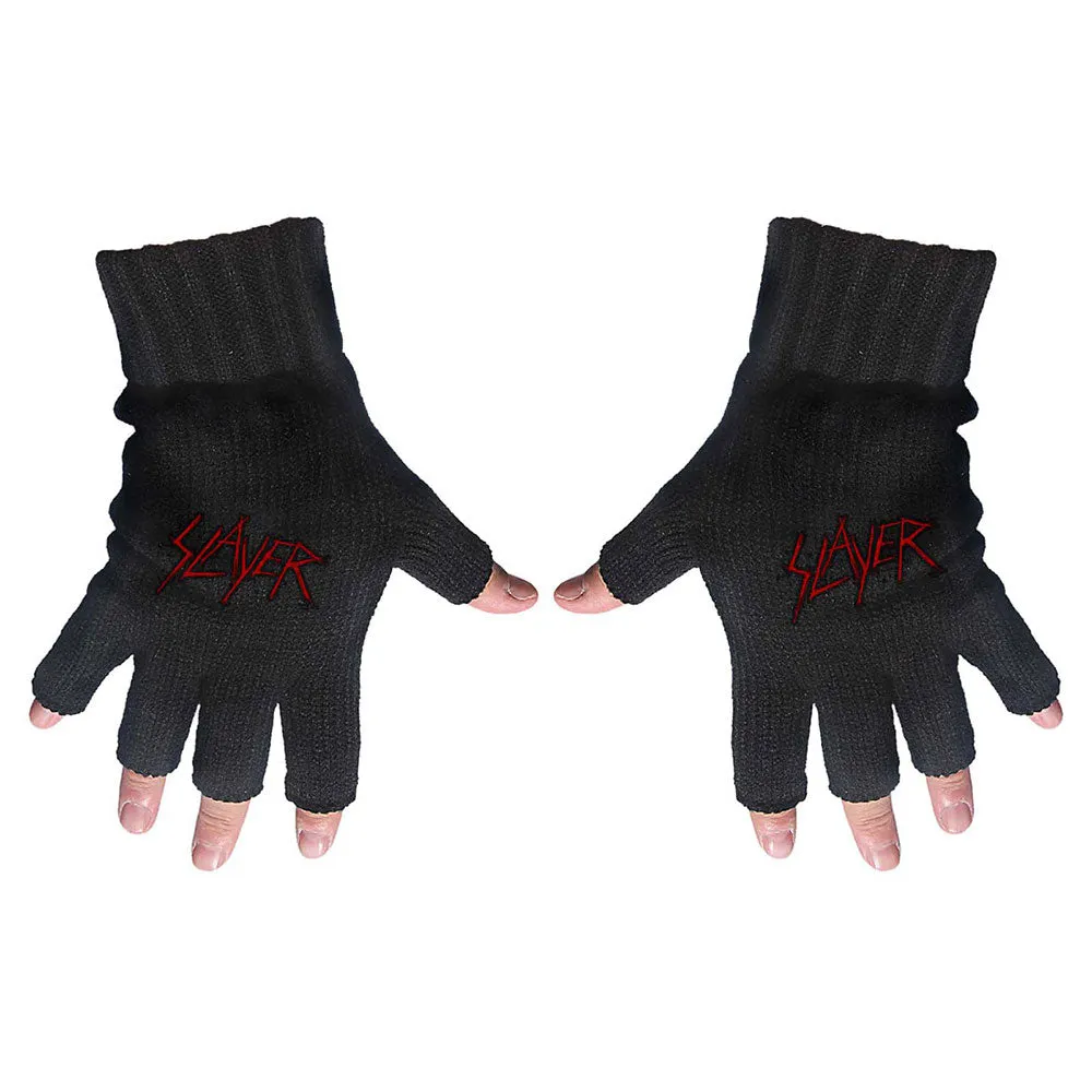 Slayer "Logo" Fingerless Gloves