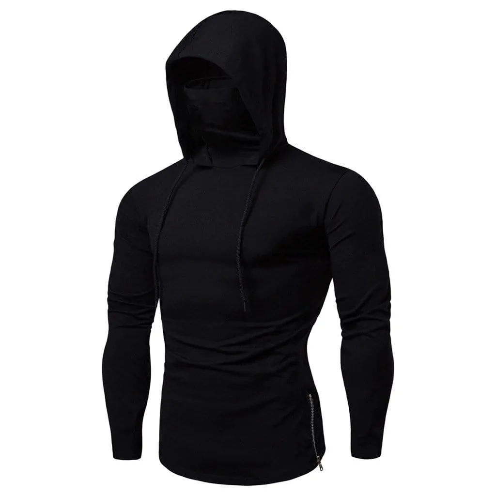 SLEEVED MASK HOODIE