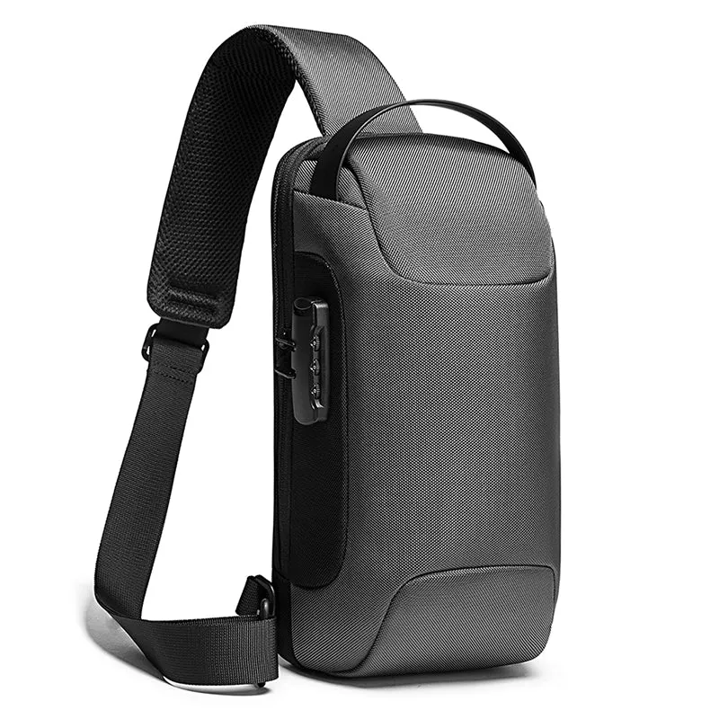Sports-car-inspired Smart Waterproof Scratch-resistant Shoulder Bag