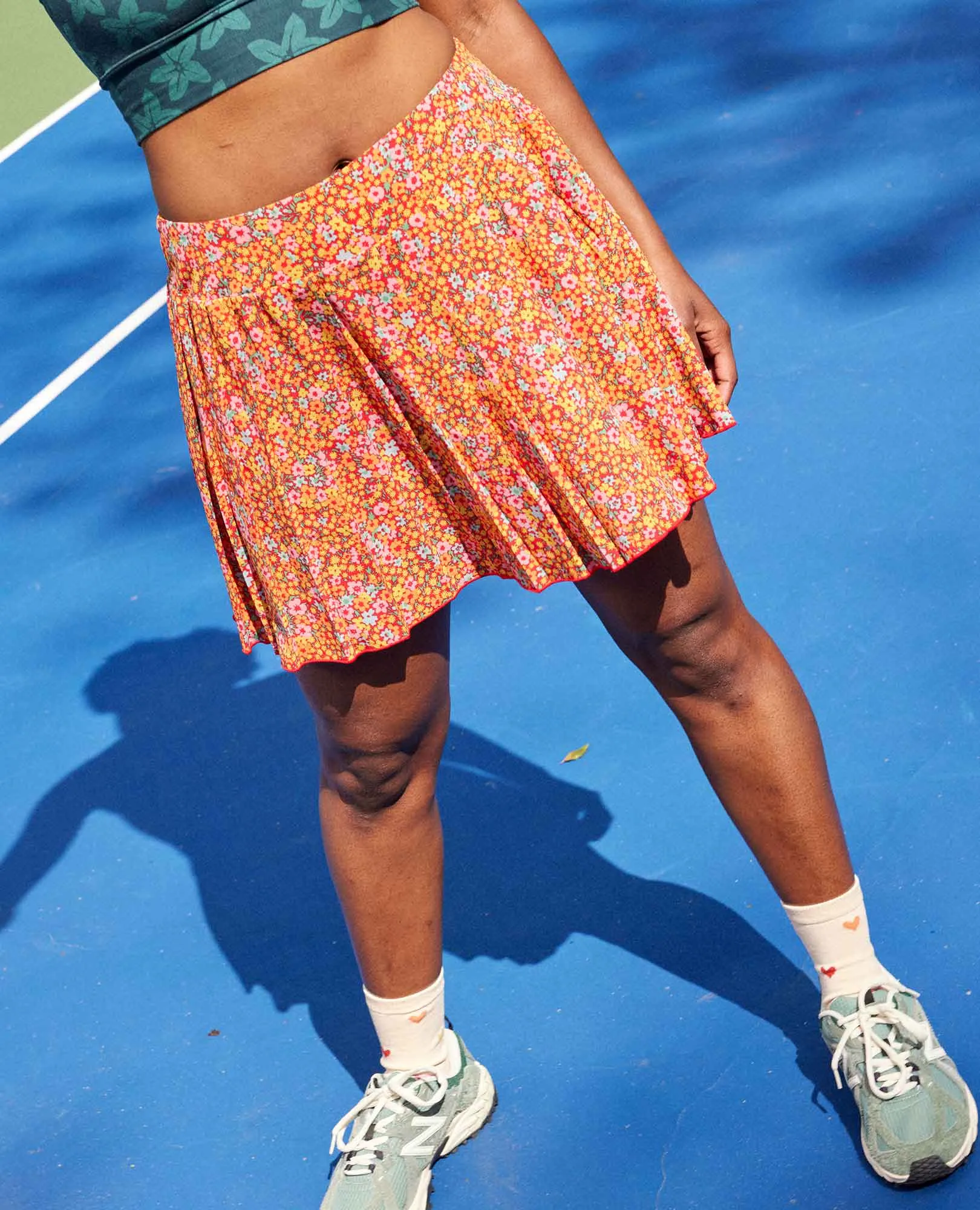 Sunkissed Pleated Skort