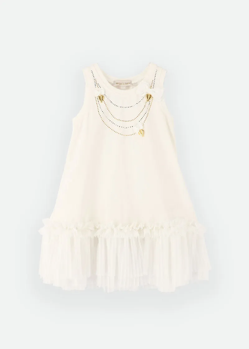 Texas Necklace Dress Snowdrop