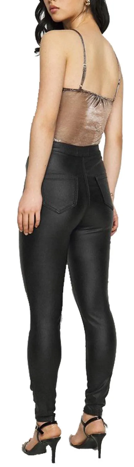 Womens Metallic Bodysuit - UK 8