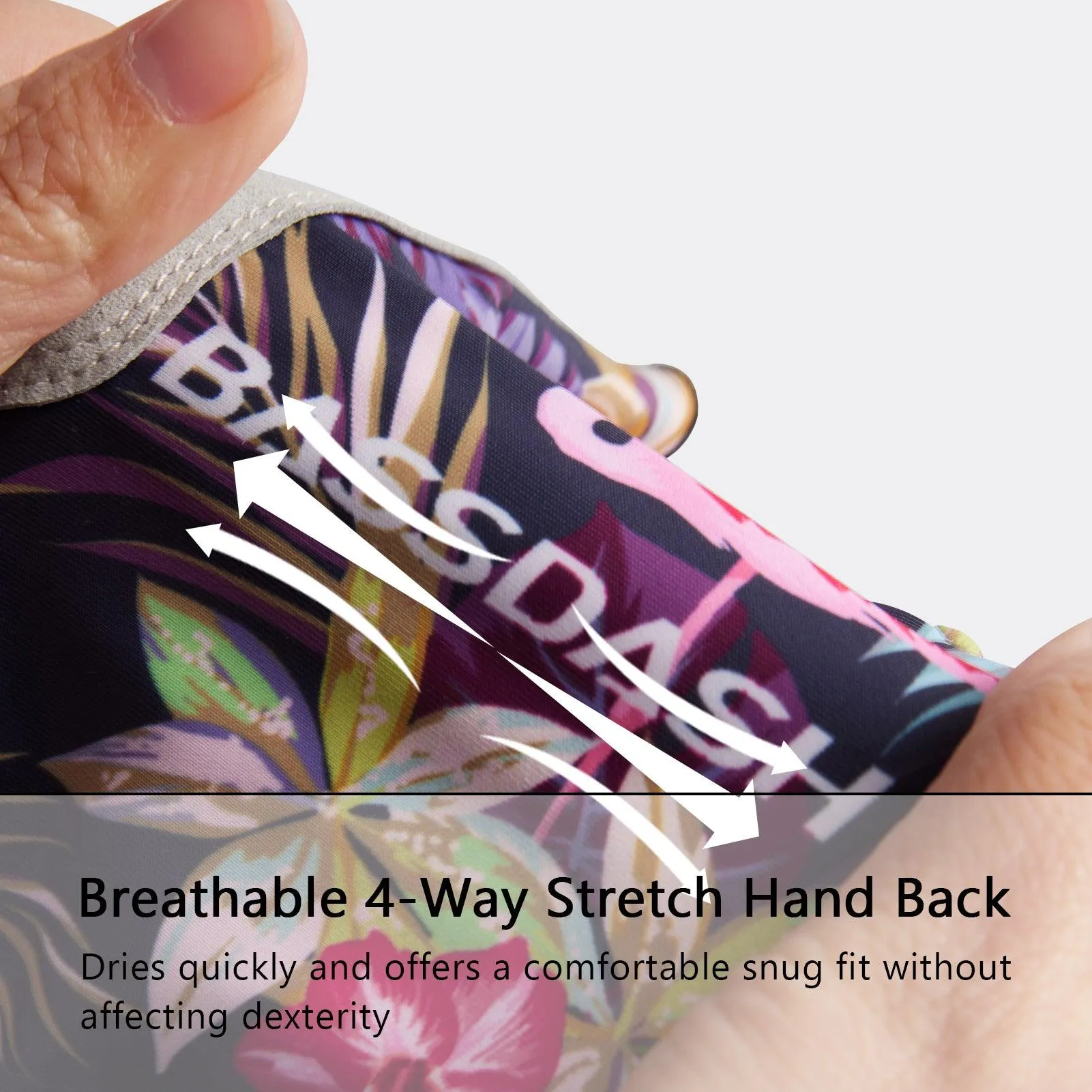 Women’s UPF 50  Fingerless Fishing Gloves