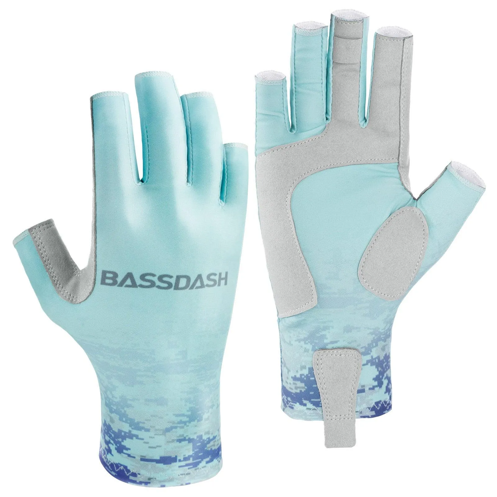 Women’s UPF 50  Fingerless Fishing Gloves