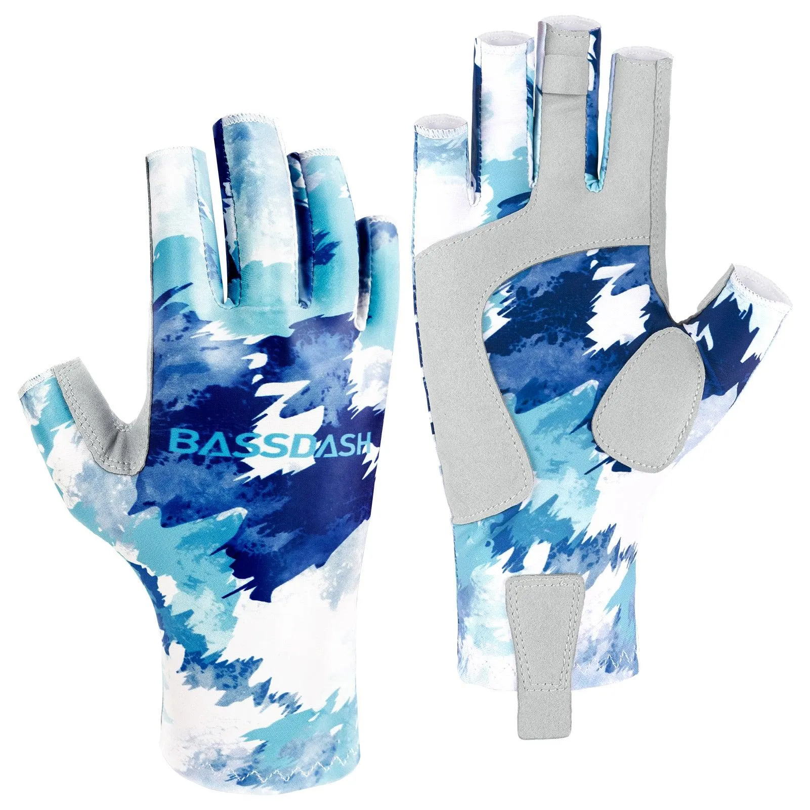 Women’s UPF 50  Fingerless Fishing Gloves