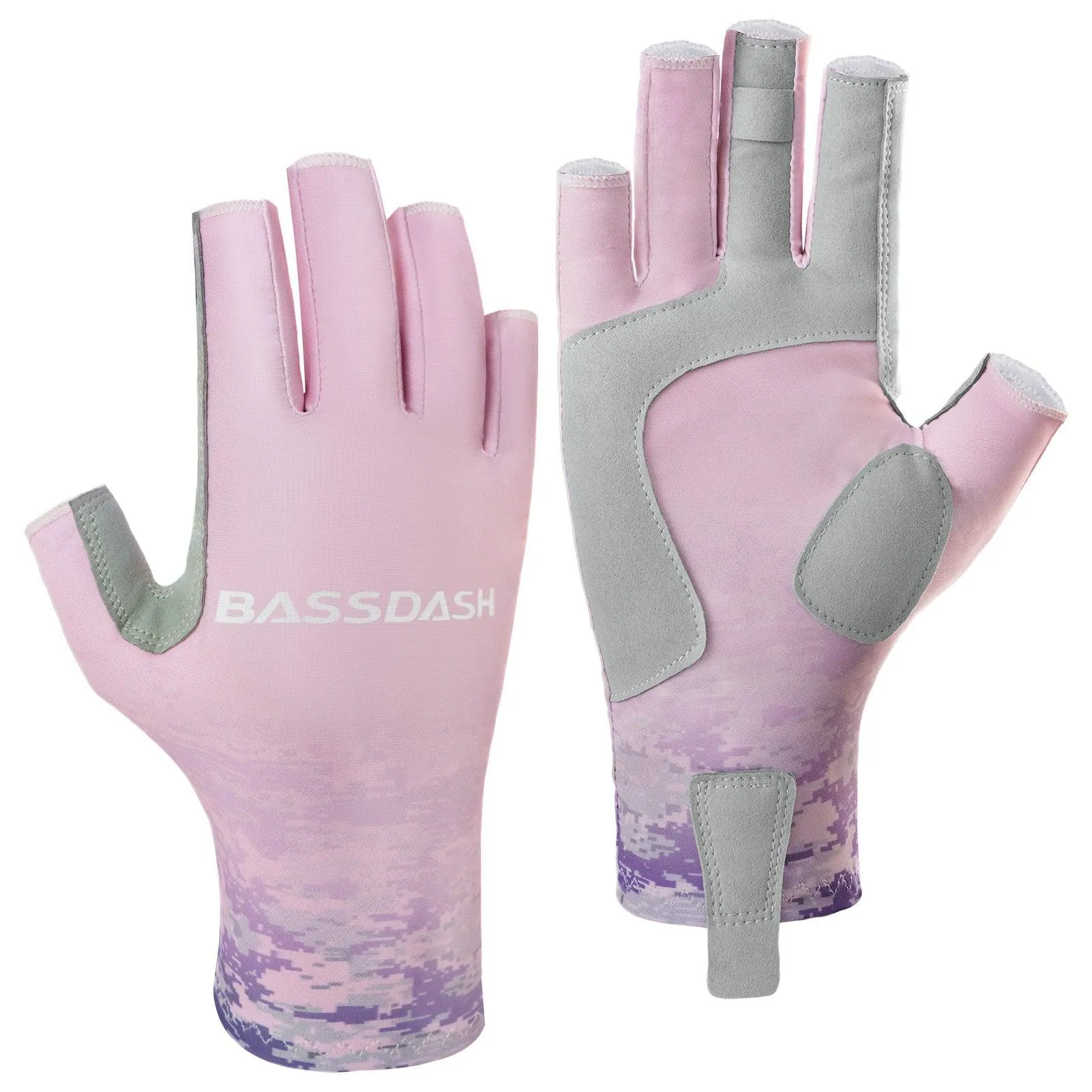 Women’s UPF 50  Fingerless Fishing Gloves