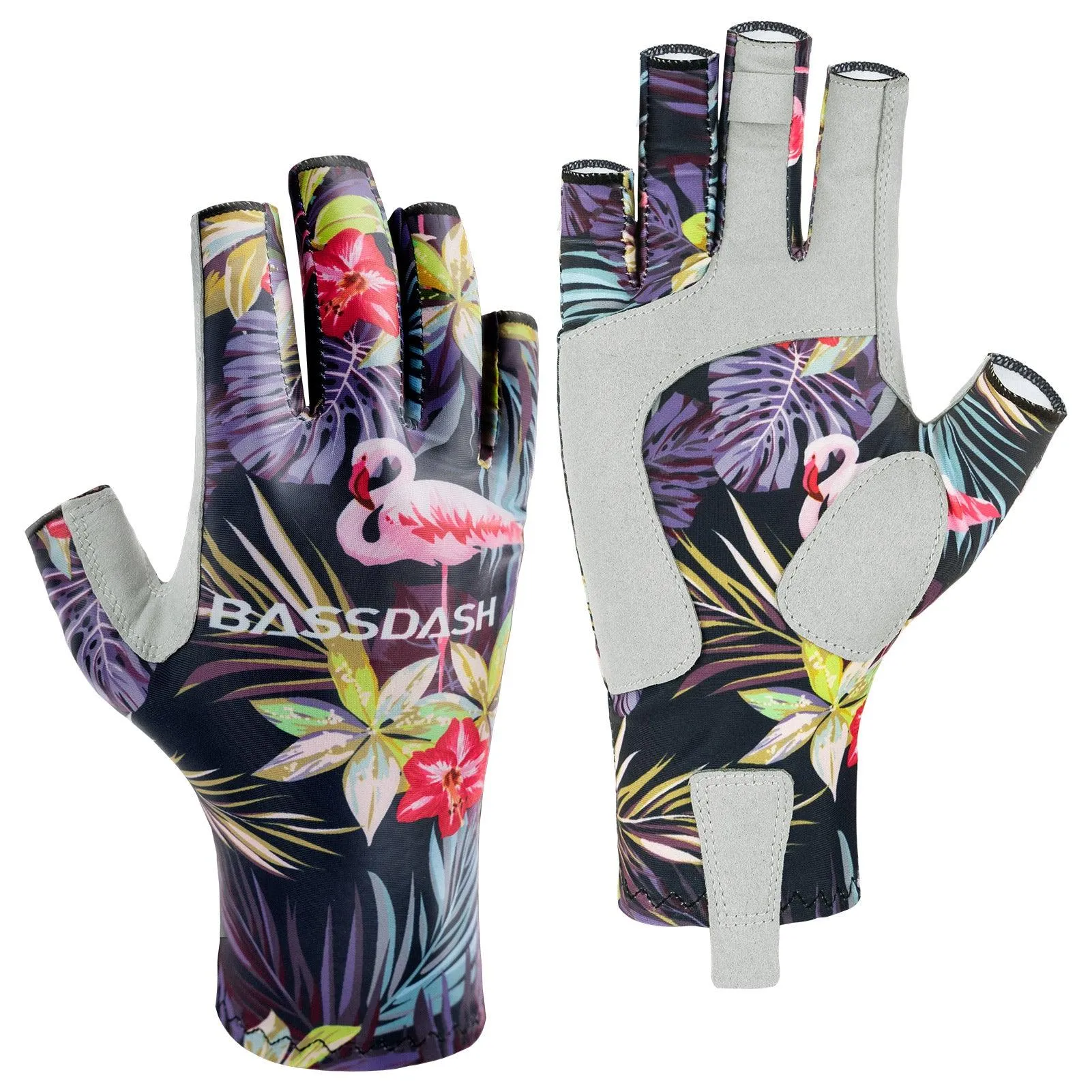 Women’s UPF 50  Fingerless Fishing Gloves