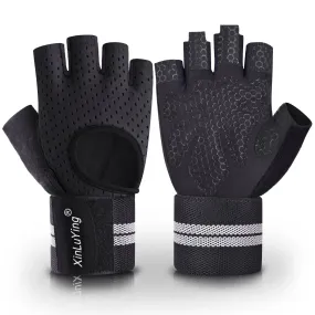 Xinluying Workout Gloves for Men Women - Gym Training Gloves for Fitness Exercise Weight Lifting Crossfit Bodybuilding